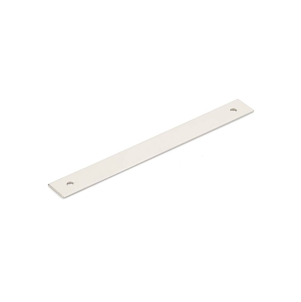 Schaub And Company - Pub House, Backplate for Pull, Polished Nickel, 6'' cc - Polished Nickel