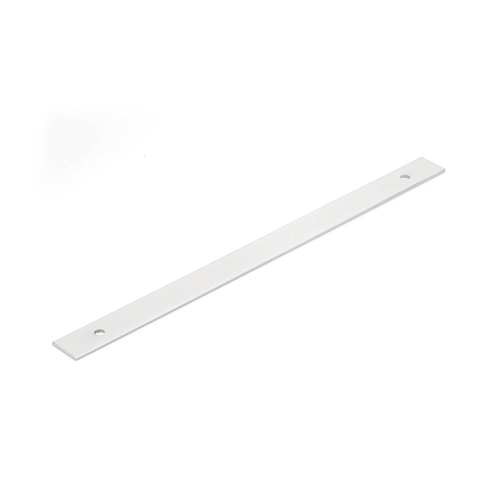 Schaub And Company - Pub House, Backplate for Appliance Pull, Polished Chrome, 12'' cc - Polished Chrome