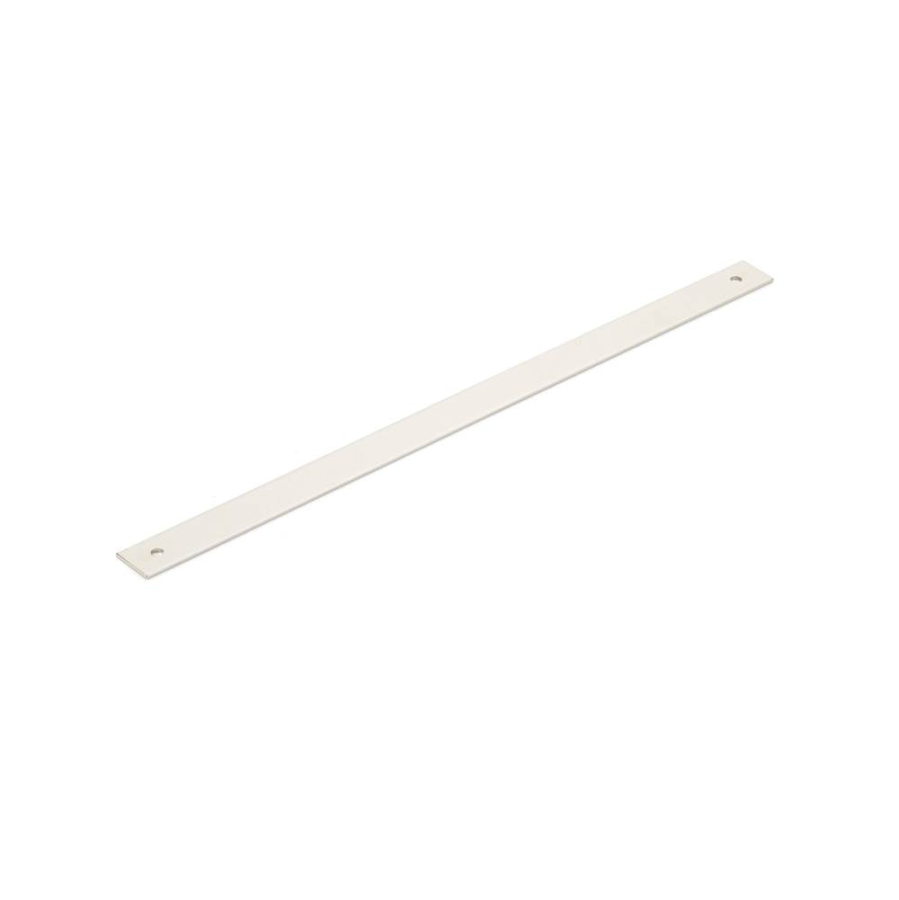 Schaub And Company - Pub House, Backplate for Pull, Polished Nickel, 12'' cc - Polished Nickel