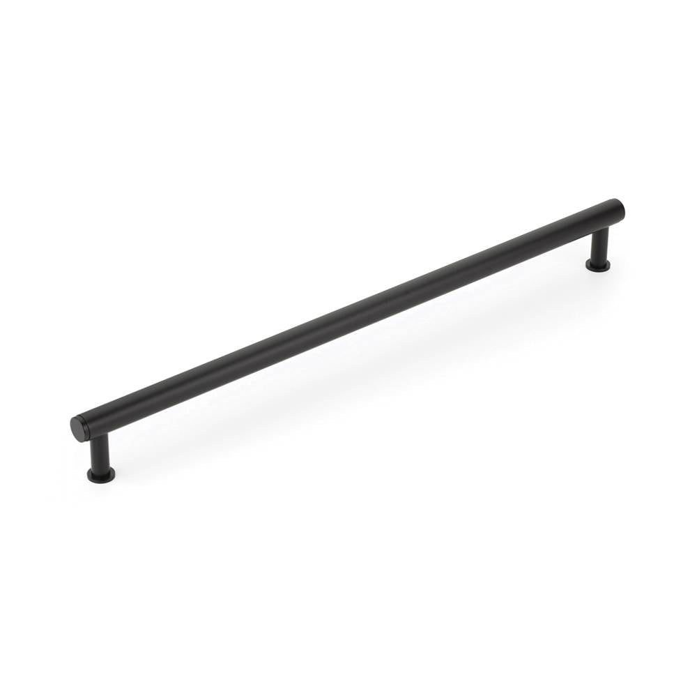 Schaub And Company - Pub House, Appliance Pull, Matte Black, 18'' cc - Matte Black