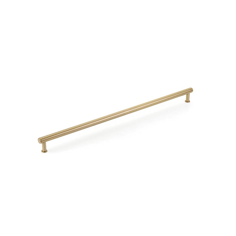 Schaub And Company - Pub House, Appliance Pull, Signature Satin Brass, 24'' cc - Signature Satin Brass