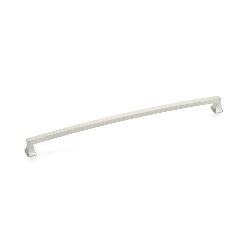 Schaub And Company - Pull, Arched, Brushed Nickel, 12'' cc - Brushed Nickel
