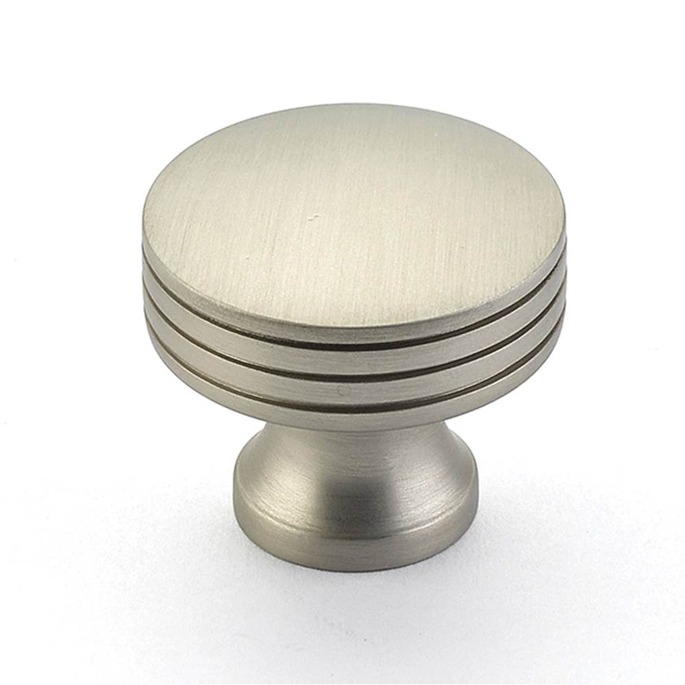 Schaub And Company - Knob, Round, Satin Nickel, 1-1/4'' dia - Satin Nickel