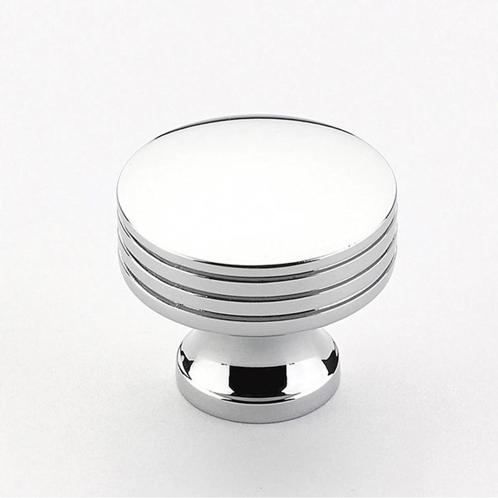 Schaub And Company - Knob, Round, Polished Chrome, 1-1/4'' dia - Polished Chrome