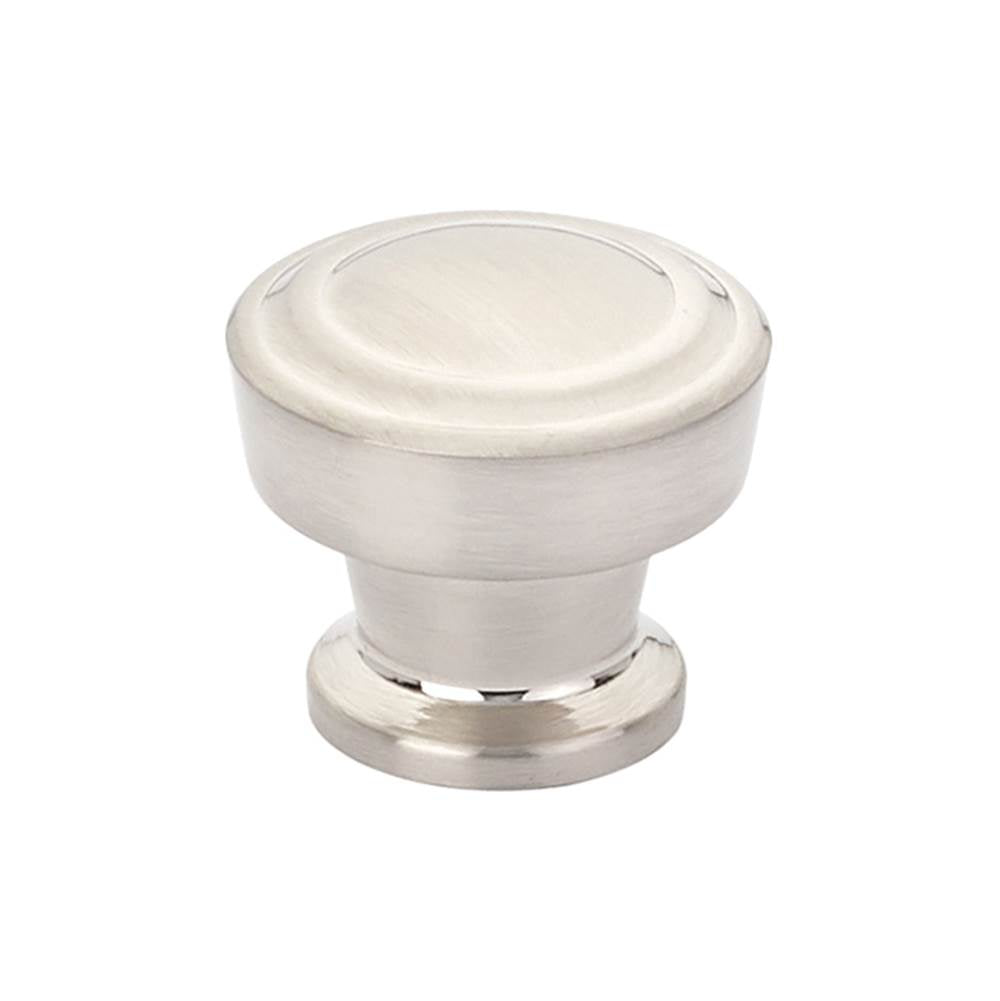 Schaub And Company - Knob, Round, Brushed Nickel, 1-1/4'' dia - Brushed Nickel