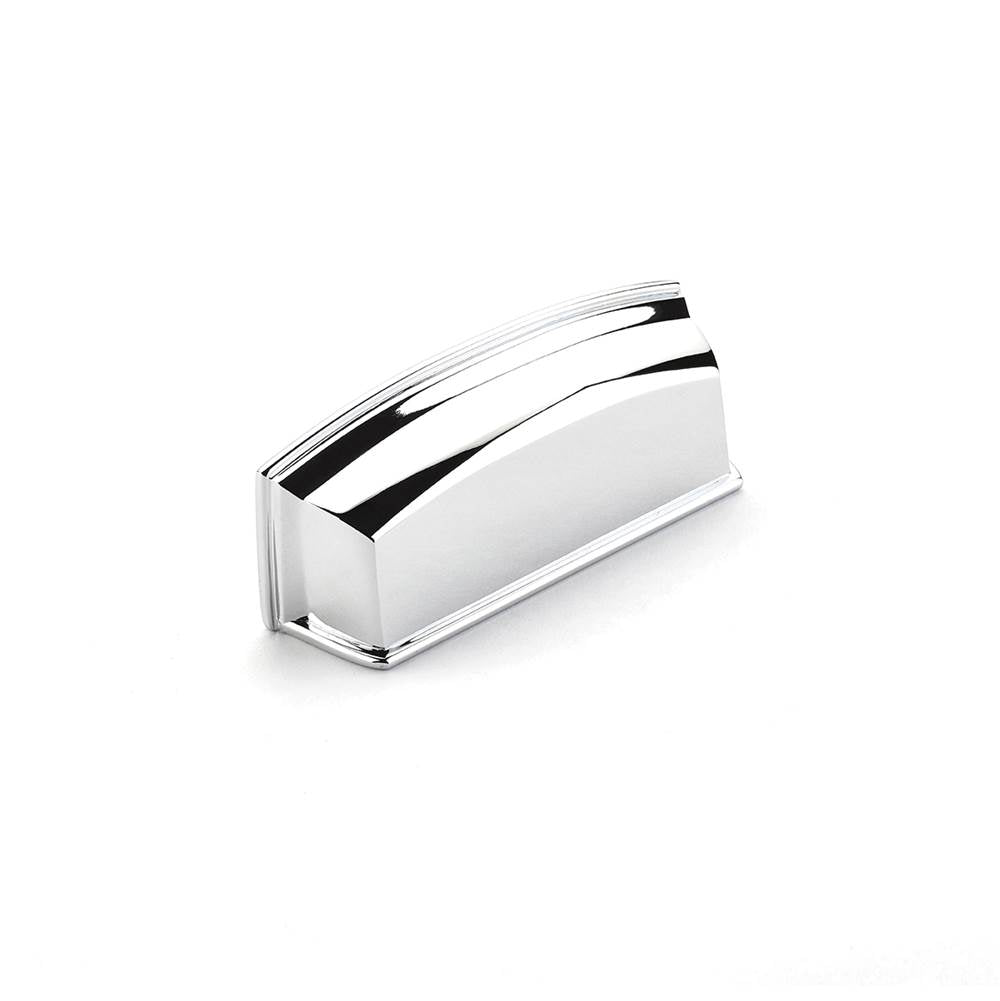 Schaub And Company - Cup Pull, Polished Chrome, 3-1/2'' cc - Polished Chrome