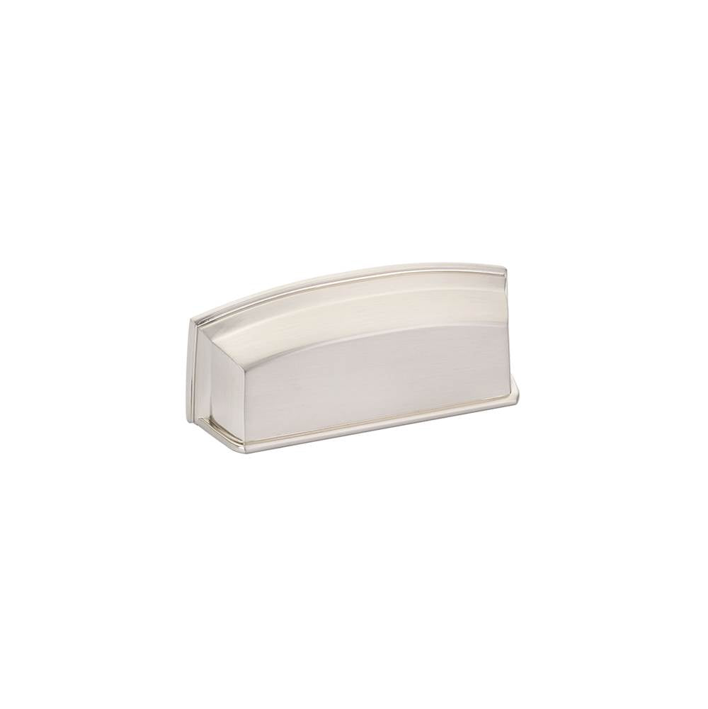 Schaub And Company - Cup Pull, Brushed Nickel, 3-1/2'' cc - Brushed Nickel