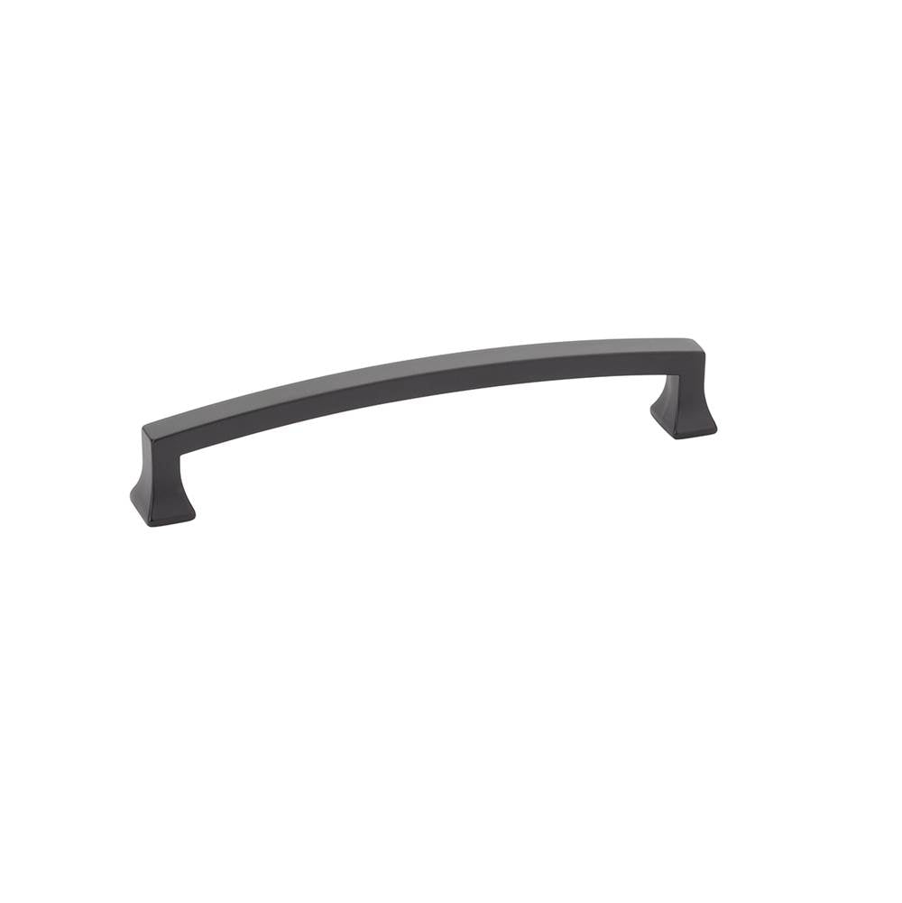 Schaub And Company - Pull, Arched, Matte Black, 6'' cc - Matte Black