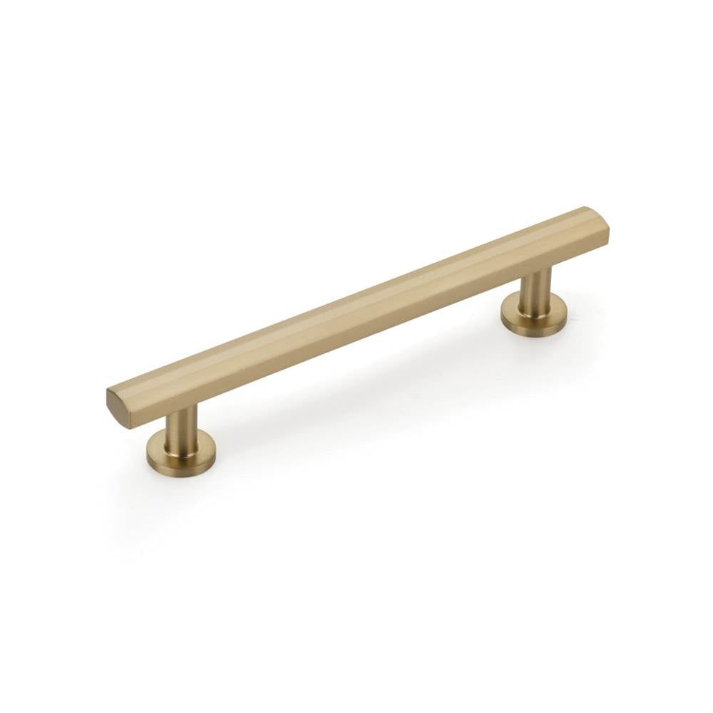 Schaub And Company - Pull, Signature Satin Brass, 5'' cc - Signature Satin Brass