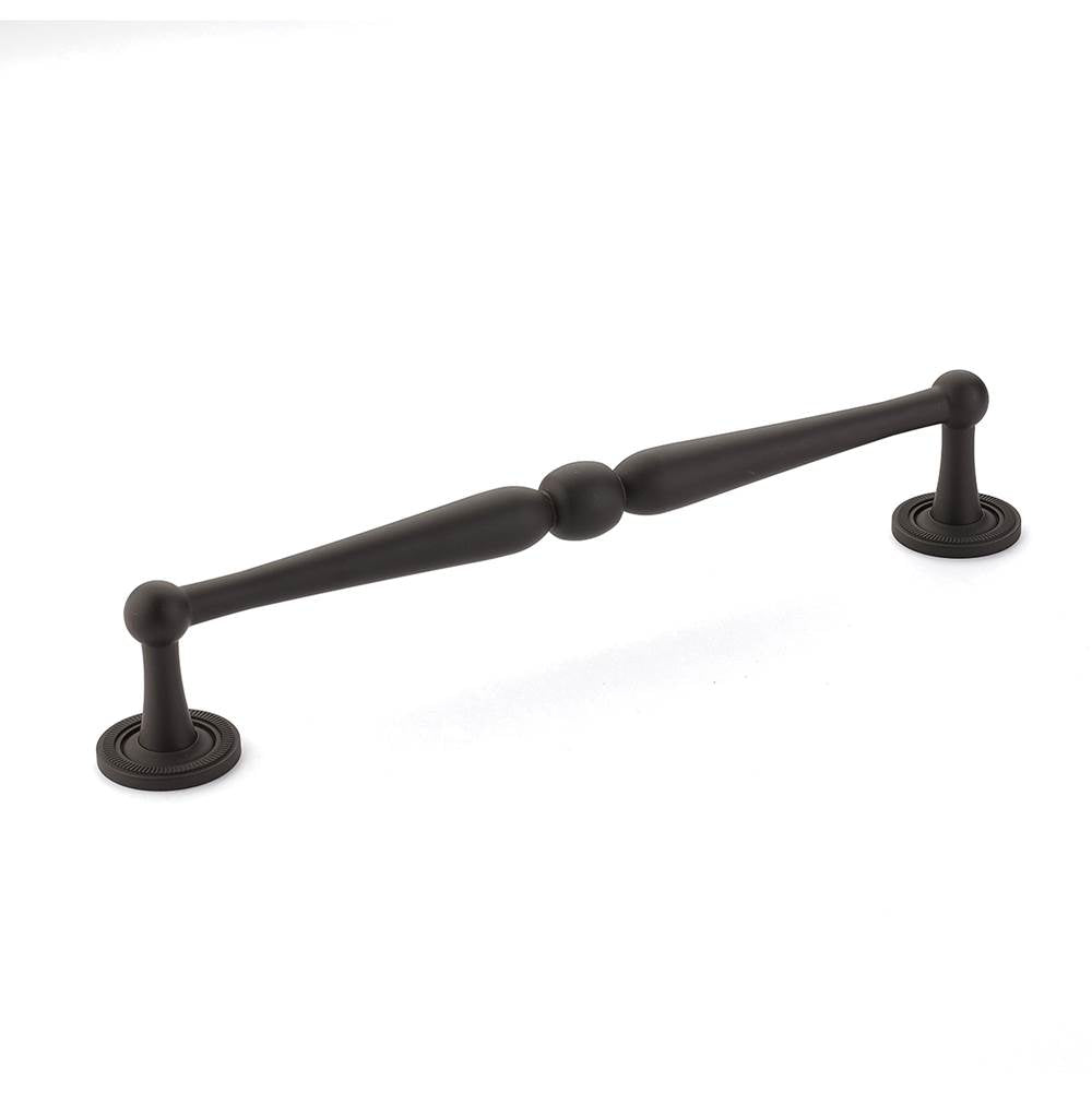 Schaub And Company - Pull, Knurled Footplate, Oil Rubbed Bronze, 8'' cc - Oil Rubbed Bronze