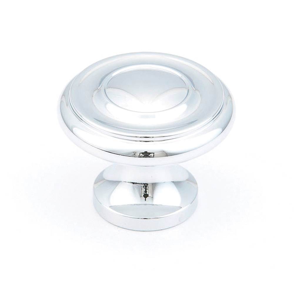 Schaub And Company - Knob, Polished Chrome, 1-1/4'' dia - Polished Chrome
