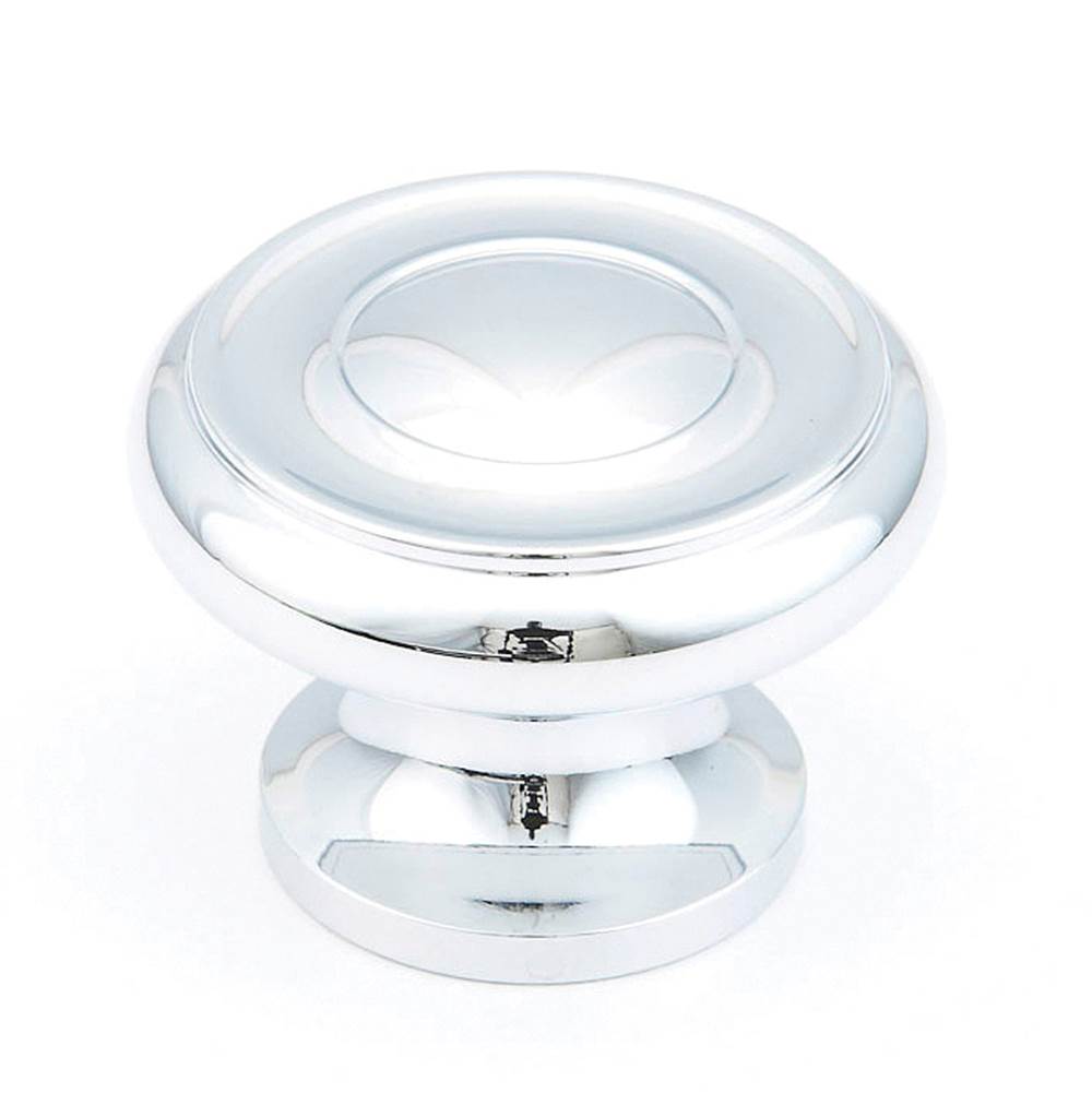 Schaub And Company - Knob, Polished Chrome, 1-1/2'' dia - Polished Chrome