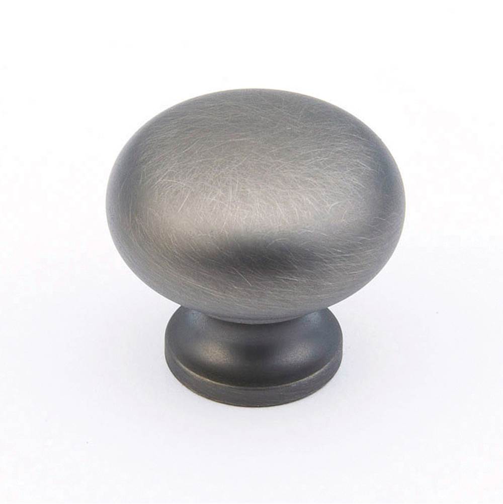 Schaub And Company - Knob, Antique Nickel, 1-1/4'' dia - Antique Nickel