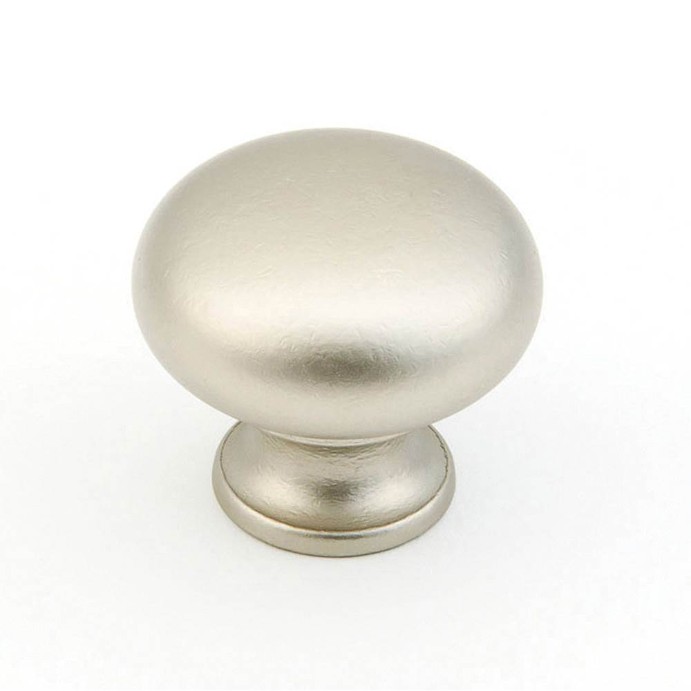 Schaub And Company - Knob, Distressed Nickel, 1-1/4'' dia - Distressed Nickel