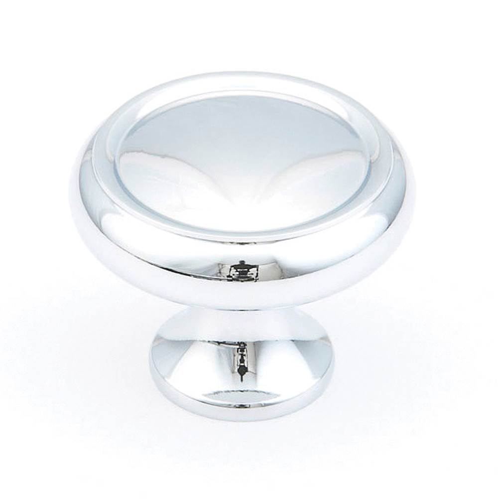 Schaub And Company - Knob, Polished Chrome, 1-1/4'' dia - Polished Chrome