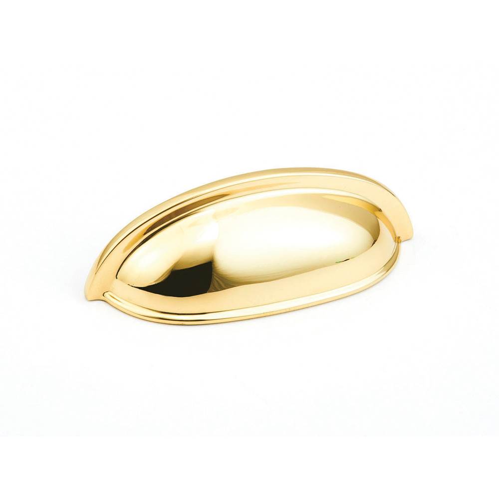 Schaub And Company - Cup Pull, Polished Brass, 3'' cc - Polished Brass