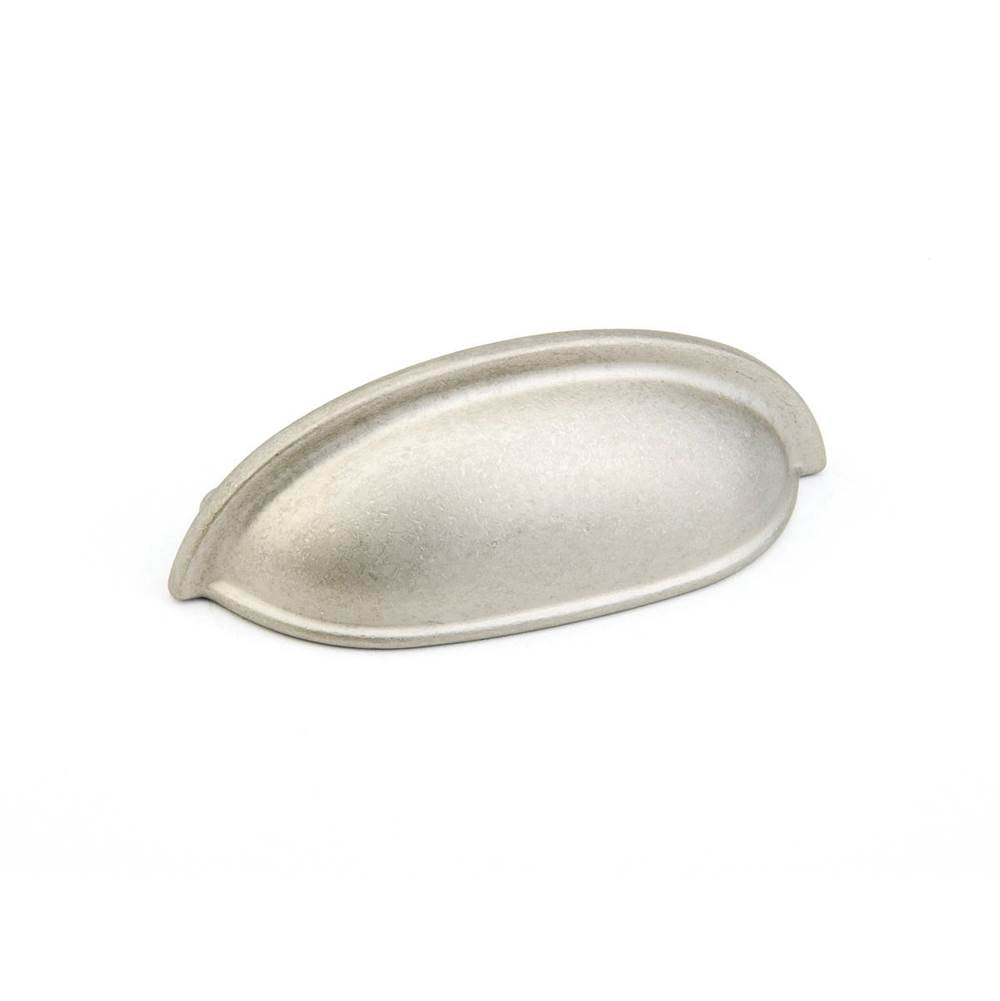 Schaub And Company - Cup Pull, Distressed Nickel, 3'' cc - Distressed Nickel