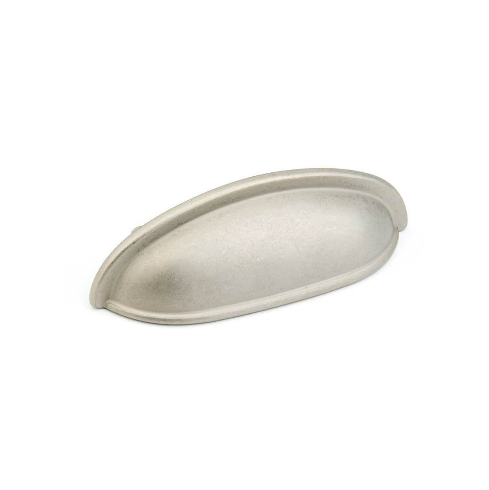 Schaub And Company - Cup Pull, Distressed Nickel, 3'' cc - Distressed Nickel