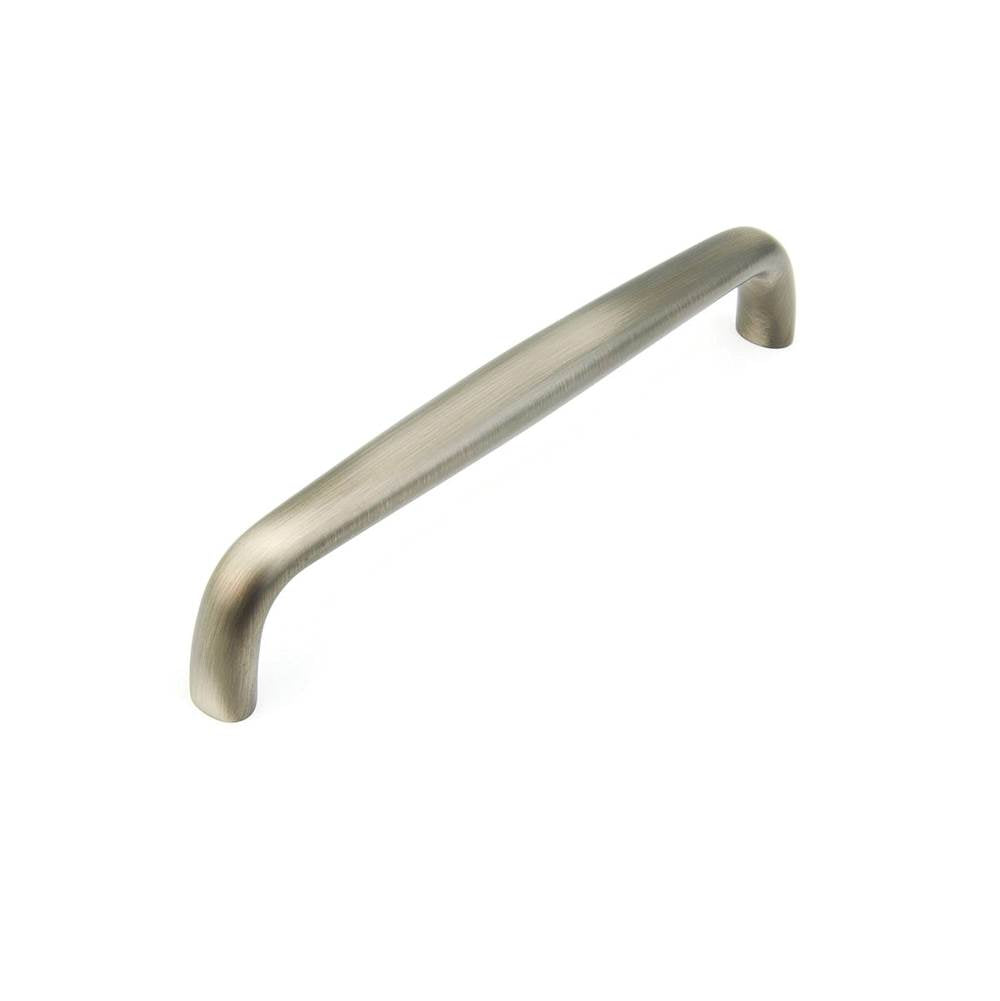 Schaub And Company - Appliance Pull, Antique Nickel, 10'' cc - Antique Nickel