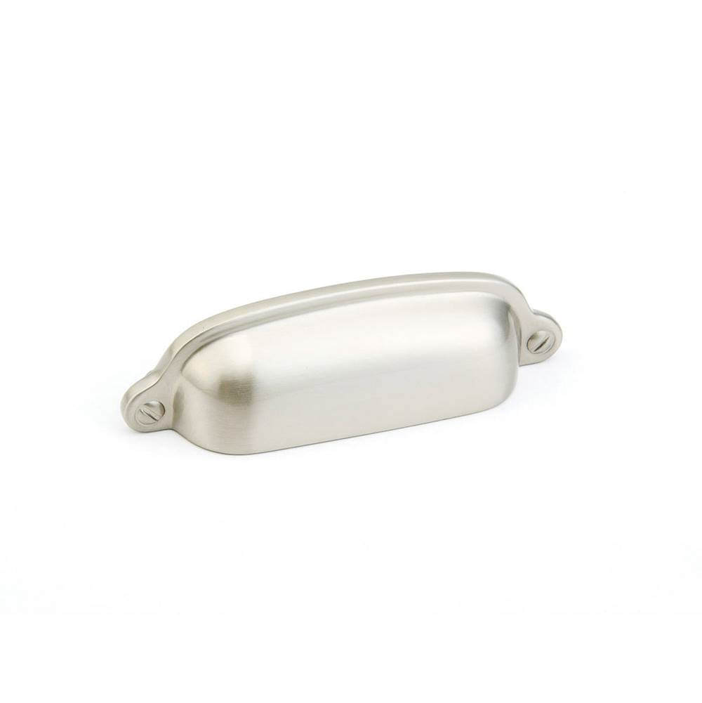 Schaub And Company - Cup Pull Satin Nickel, 3'' cc - Satin Nickel