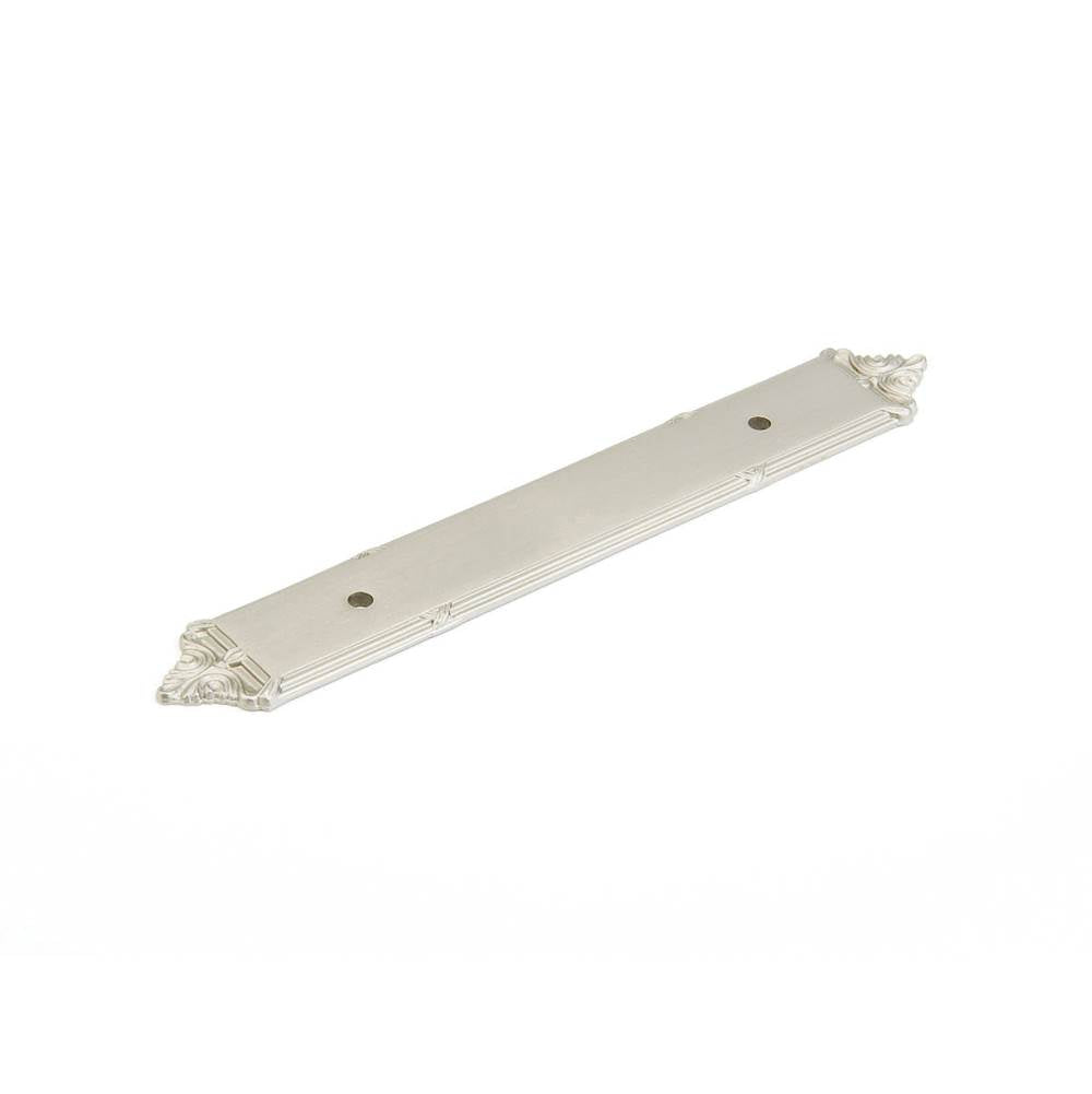 Schaub And Company - Backplate for Pull, Satin Nickel, 96 mm cc - Satin Nickel