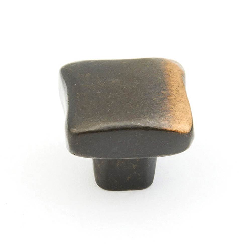 Schaub And Company - Knob, Antique Bronze, 1'' dia - Antique Bronze