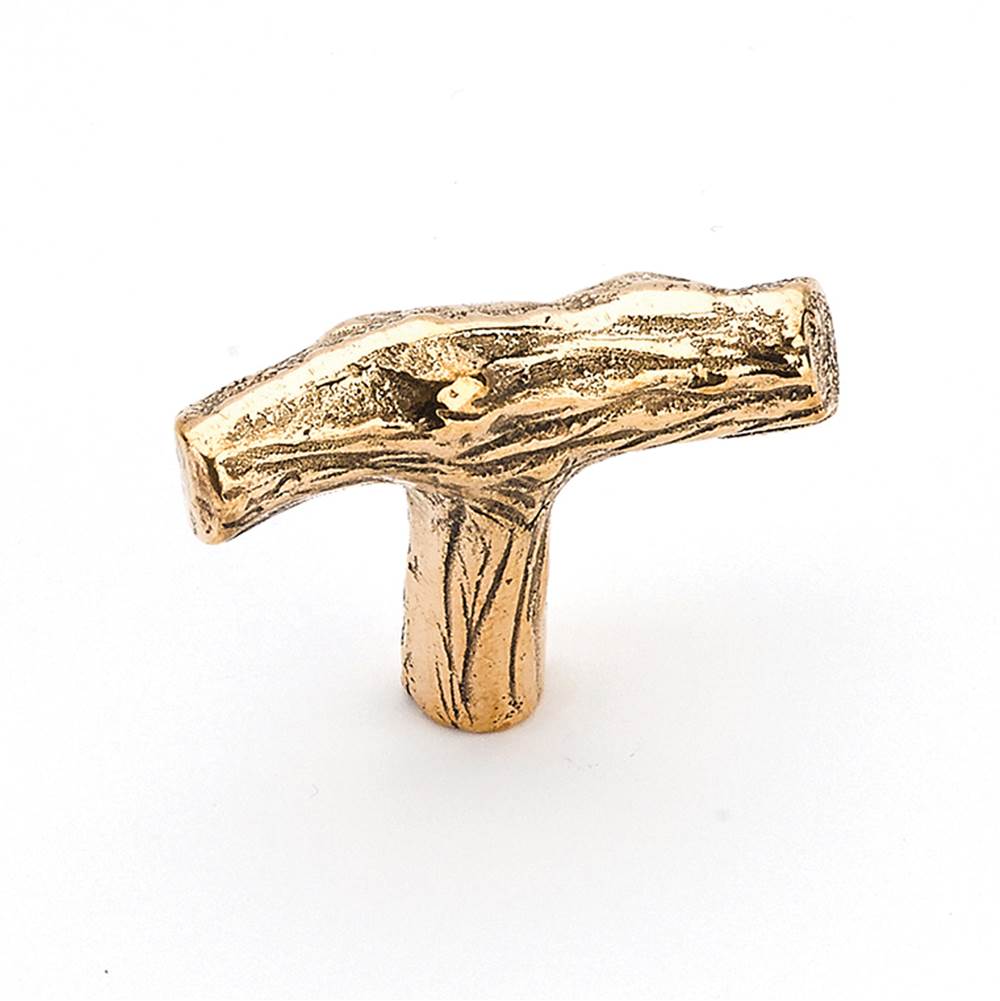 Schaub And Company - Knob, Twig, Natural Bronze, 2 '' dia - Natural Bronze