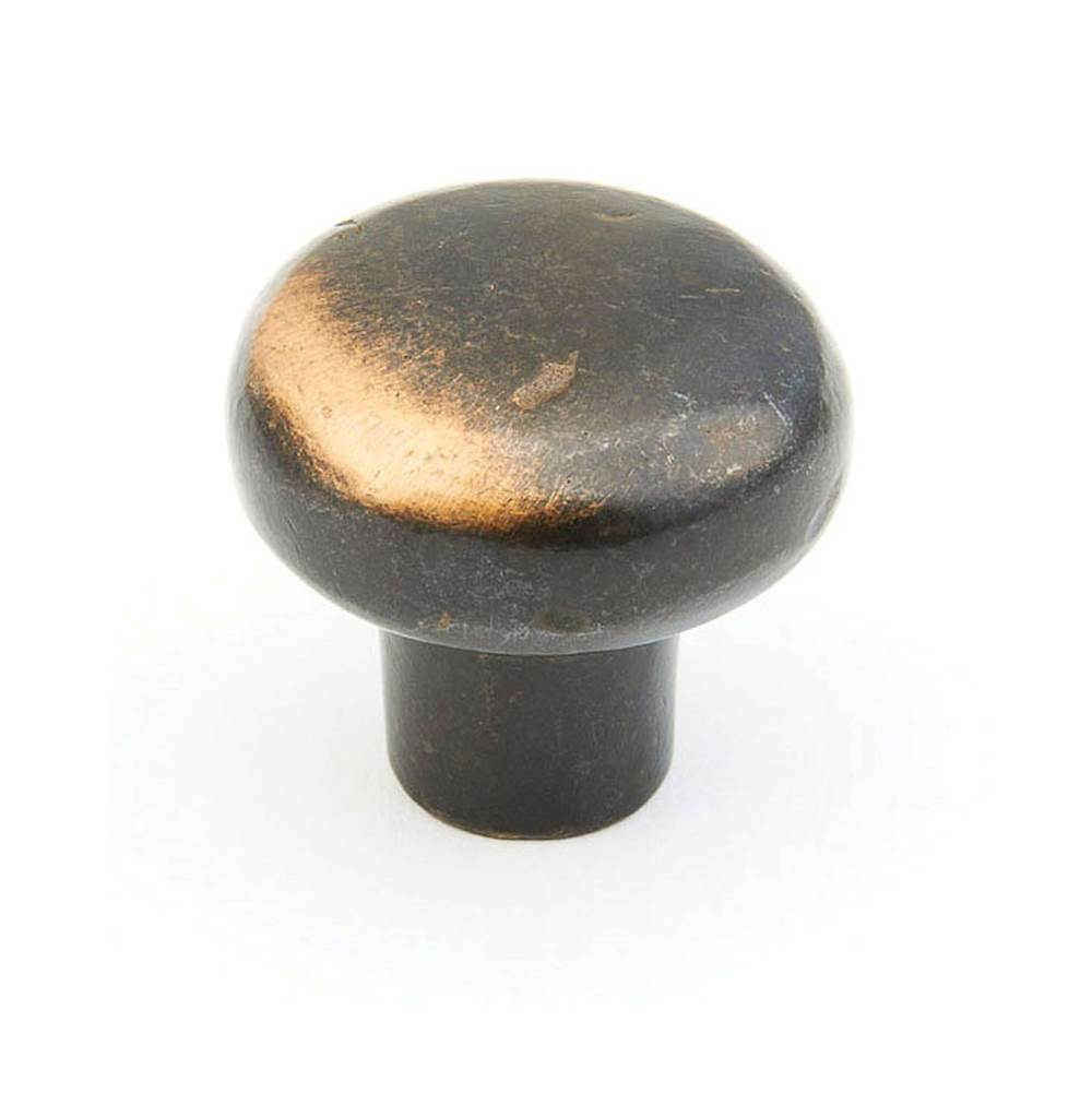 Schaub And Company - Knob, Antique Bronze, 1-3/8'' dia - Antique Bronze