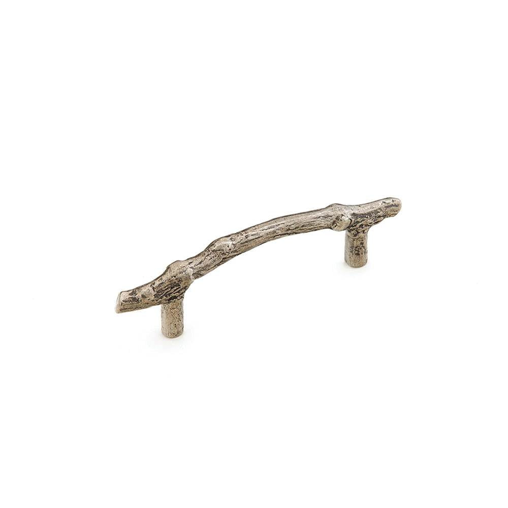 Schaub And Company - Pull, Twig, Italian Nickel, 4'' cc - Italian Nickel