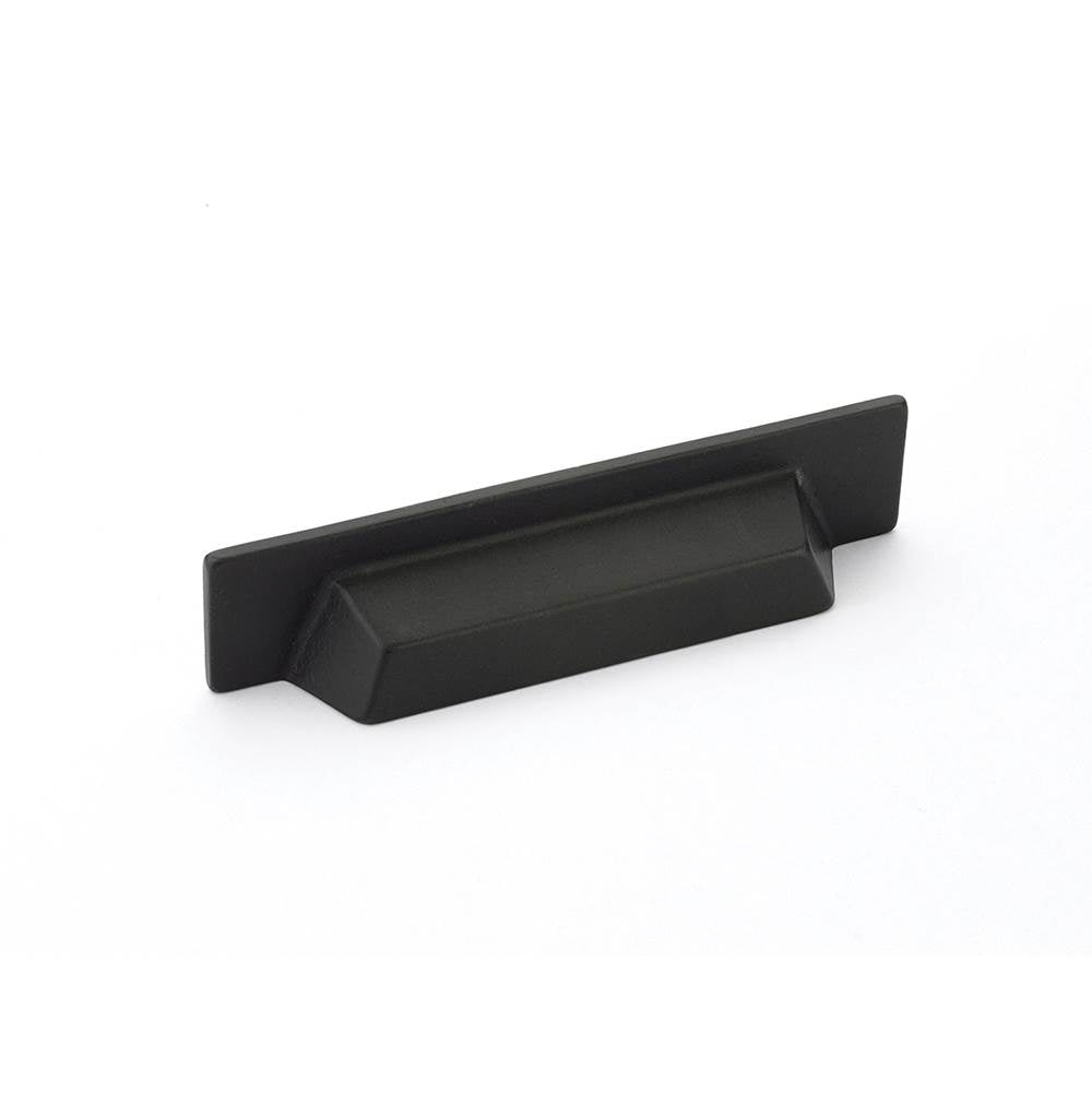 Schaub And Company - Cup Pull, Black Bronze, 96 mm cc - Black Bronze