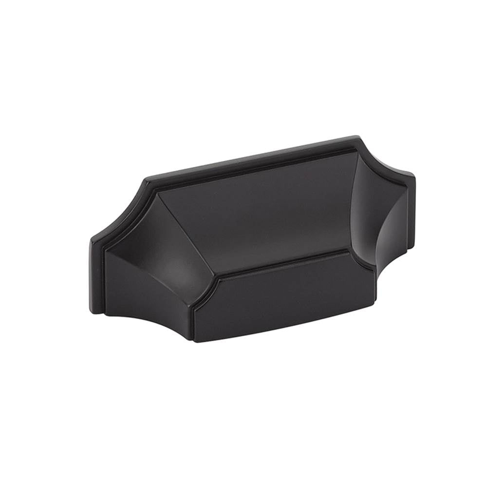 Schaub And Company - Cup Pull, Matte Black, 3'' cc - Matte Black
