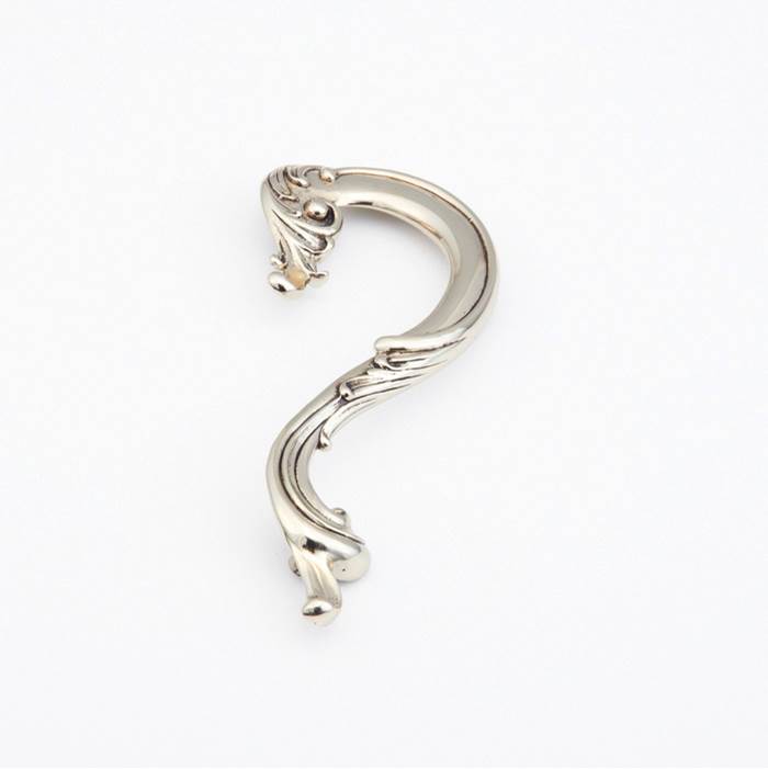 Schaub And Company - Pull, Right Hand, White Brass, 3-1/2'' cc - White Brass