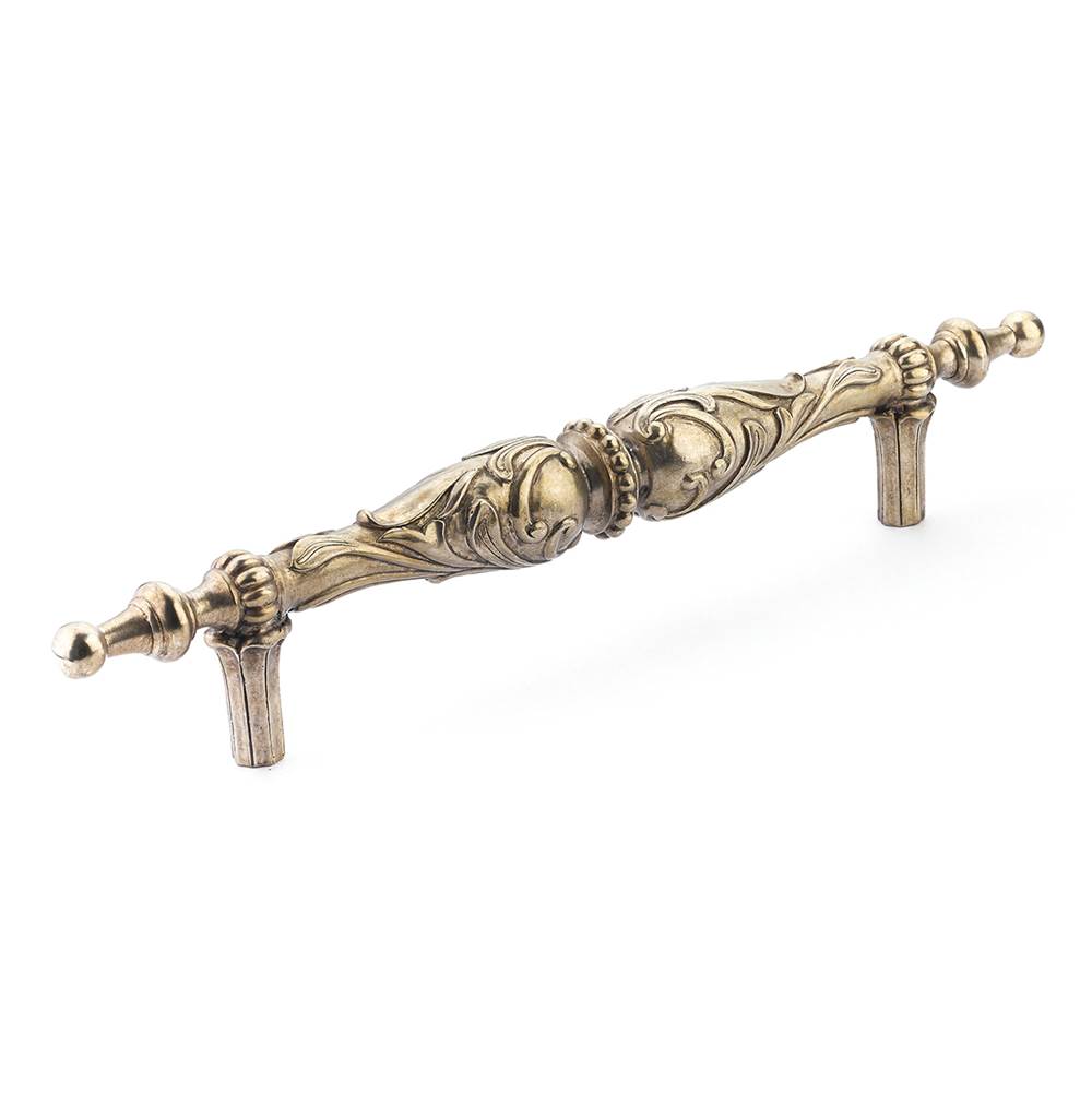 Schaub And Company - Pull, Monticello Silver, 12'' cc - Monticello Silver