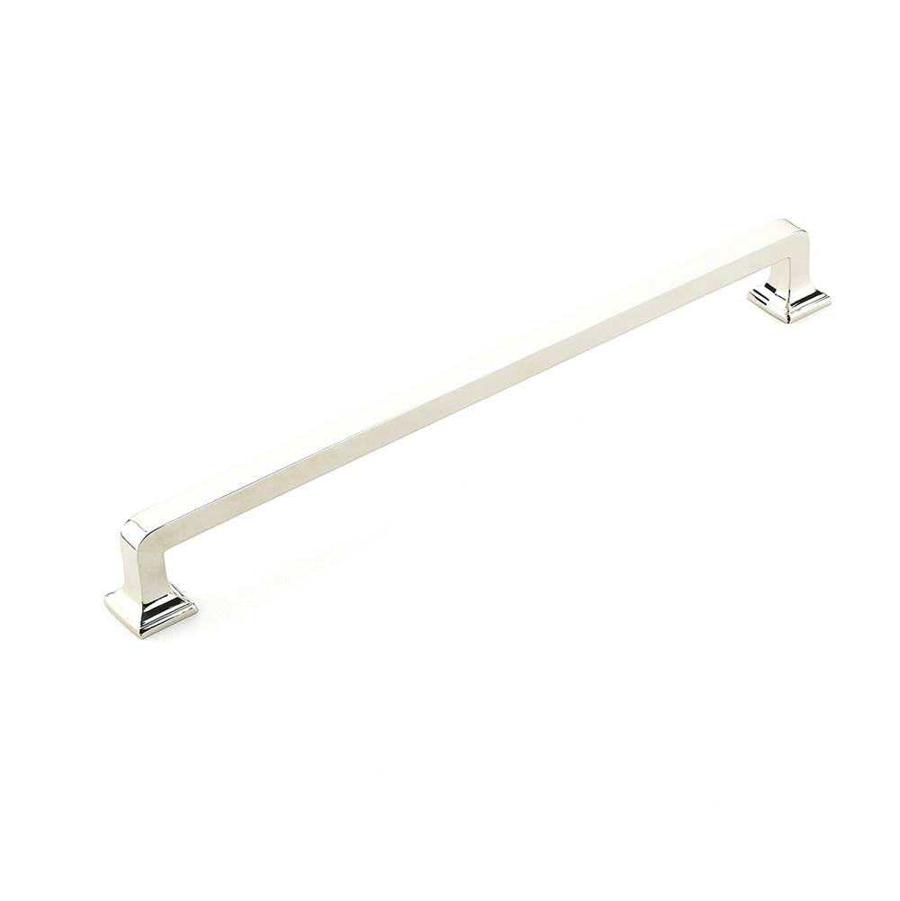 Schaub And Company - Back to Back, Appliance Pull, Polished Nickel, 15'' cc - Polished Nickel