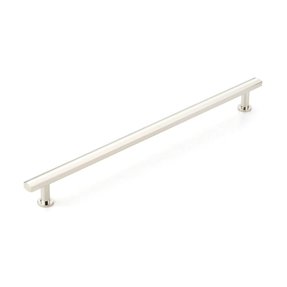 Schaub And Company - Back to Back, Appliance Pull, Polished Nickel, 18'' cc - Polished Nickel
