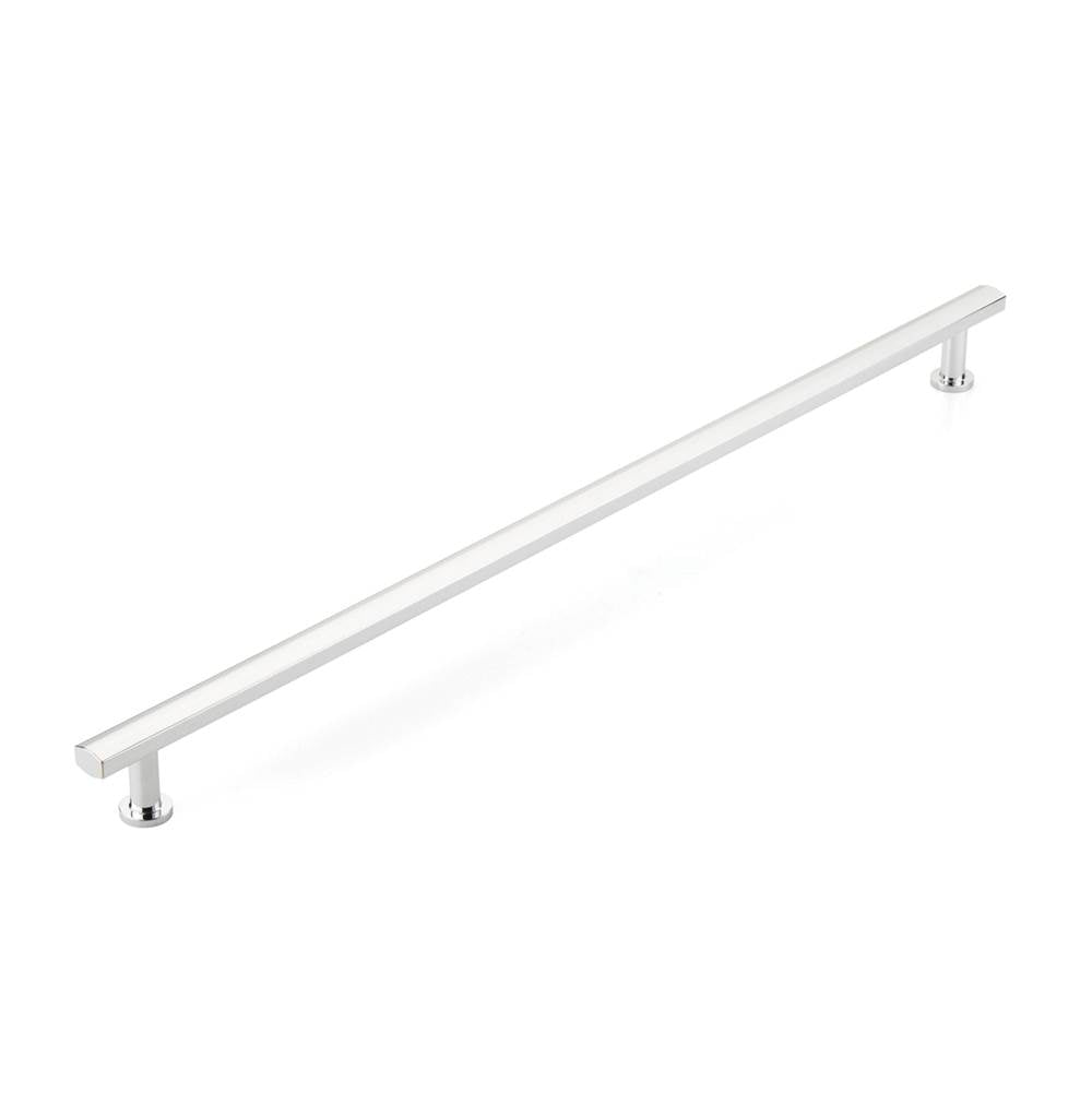 Schaub And Company - Back to Back, Appliance Pull, Polished Chrome, 24'' cc - Polished Chrome