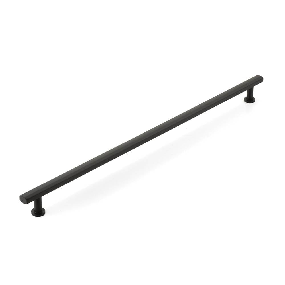 Schaub And Company - Back to Back, Appliance Pull, Matte Black, 24'' cc - Matte Black