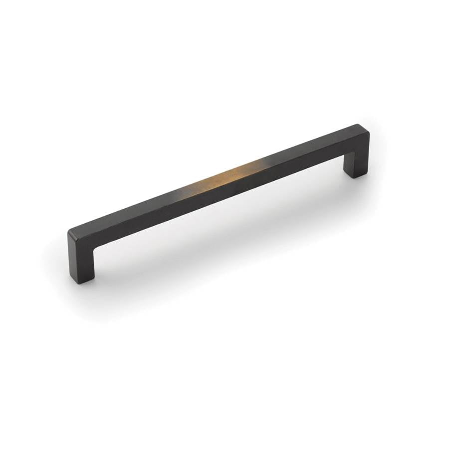 Schaub And Company - Back to Back, Appliance Pull, Antique Bronze, 12'' cc - Antique Bronze