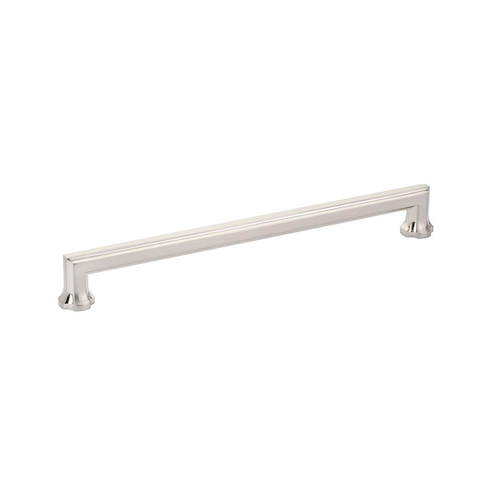 Schaub And Company - Concealed Surface, Appliance Pull, Brushed Nickel, 12'' cc - Brushed Nickel