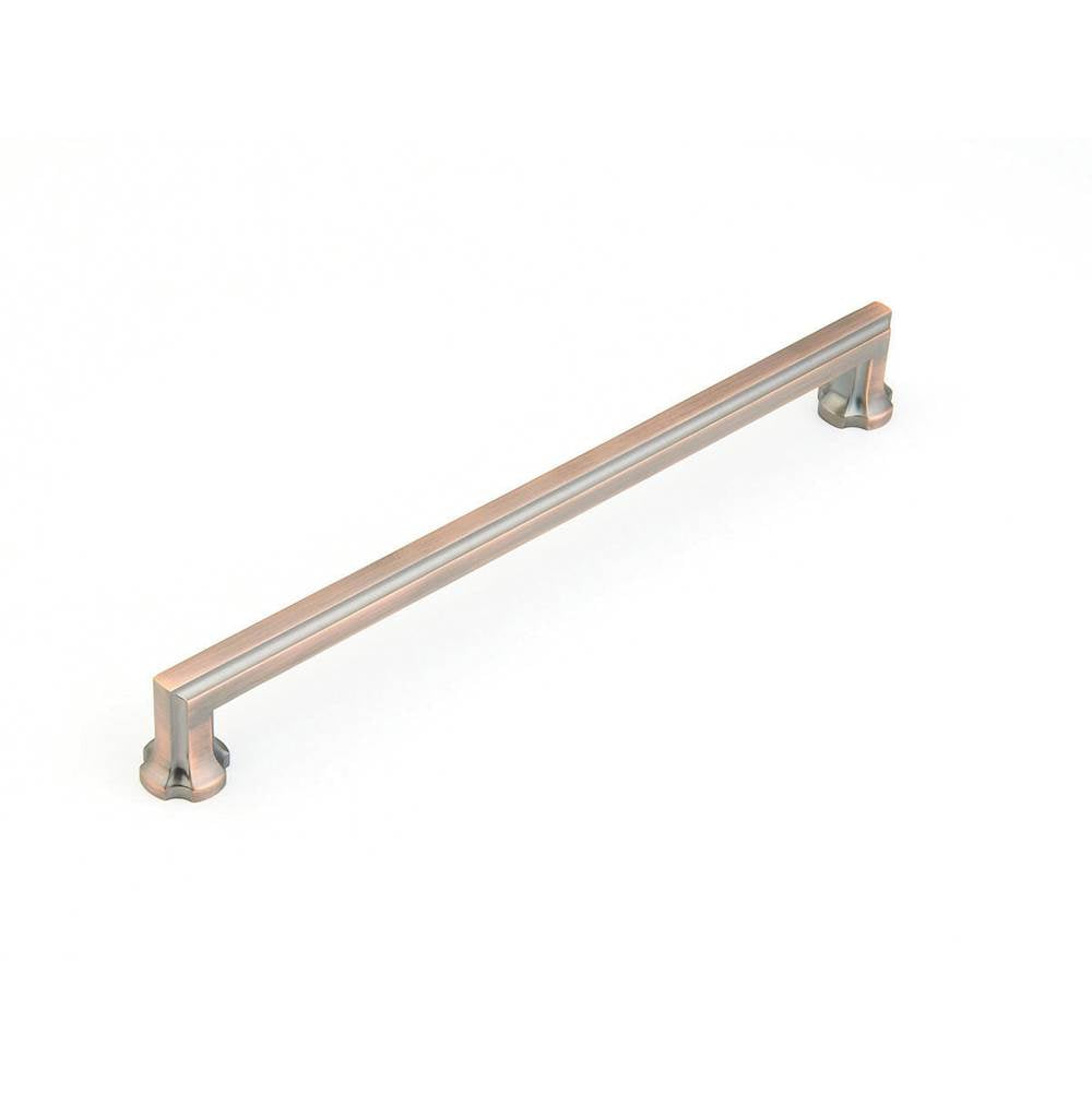 Schaub And Company - Concealed Surface, Appliance Pull, Empire Bronze, 12'' cc - Empire Bronze
