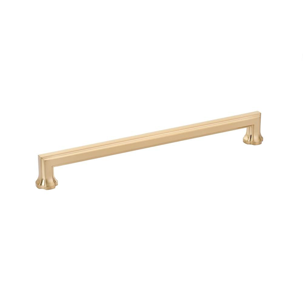 Schaub And Company - Concealed Surface, Appliance Pull, Signature Satin Brass, 12'' cc - Signature Satin Brass
