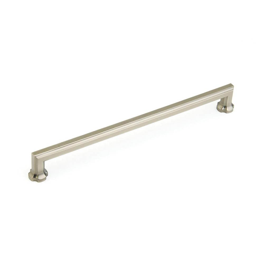 Schaub And Company - Appliance Pull, Antique Nickel, 15'' cc - Antique Nickel