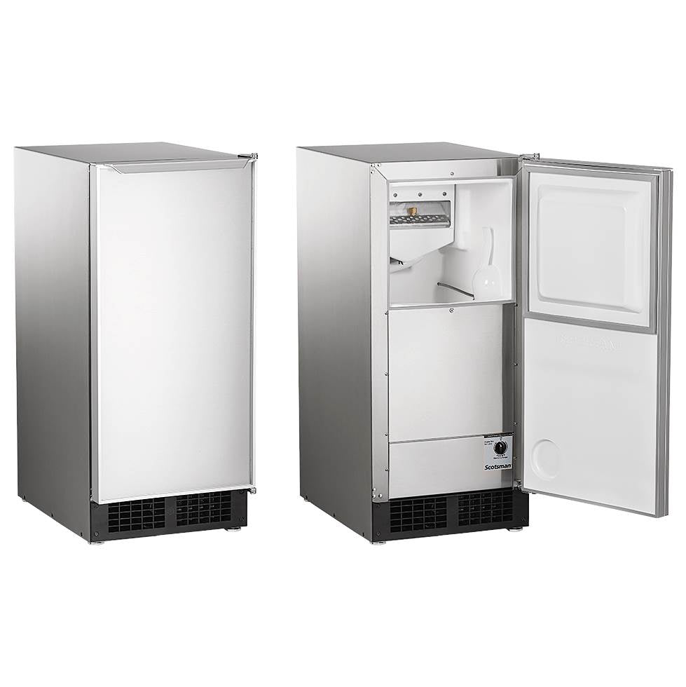 Scotsman - Automatic Ice Machine w/Pump - Stainless Steel