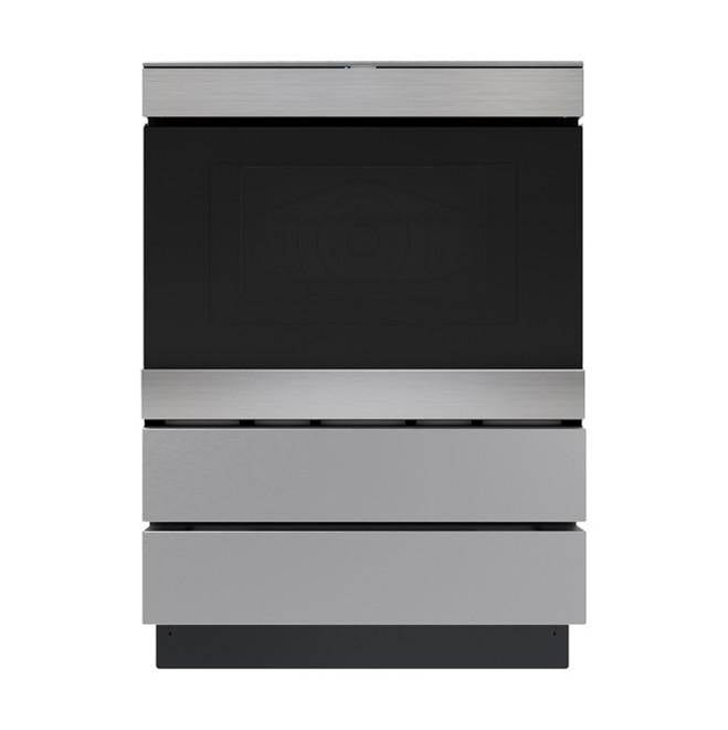 24'' Under-the-Counter Pedestal, double push-to-open drawers for SMD2499FS, SSC2489DS, Panel Ready