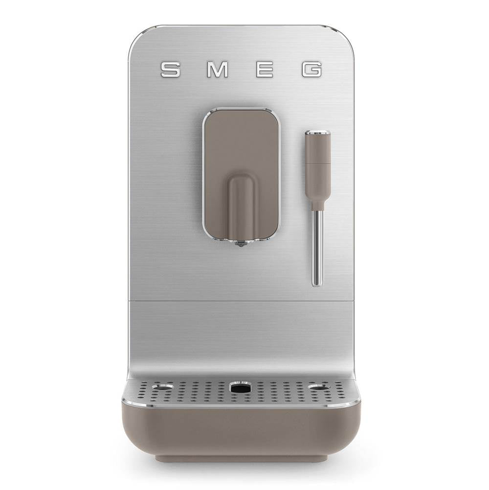 Smeg USA - Fully -Auto Coffee Machine W/ Steam Wand - Taupe