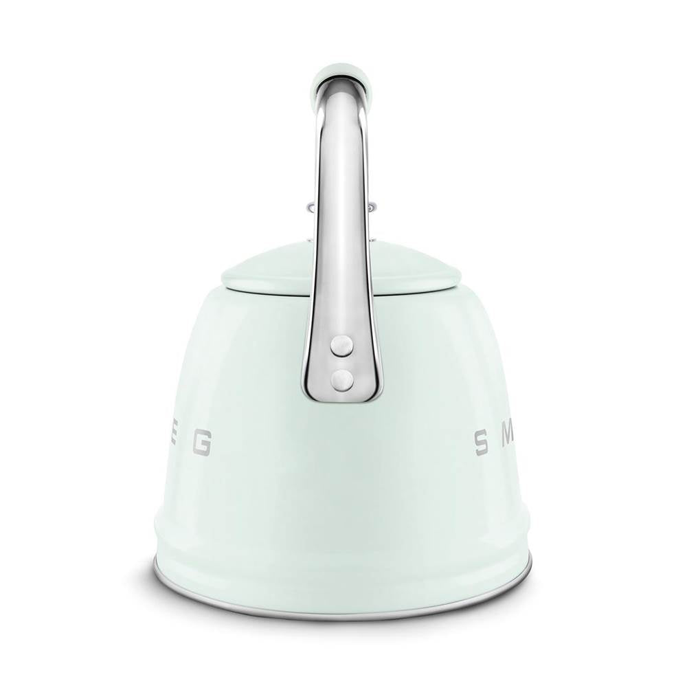 50's Retro Style Aesthetic Whistling Kettle In Black