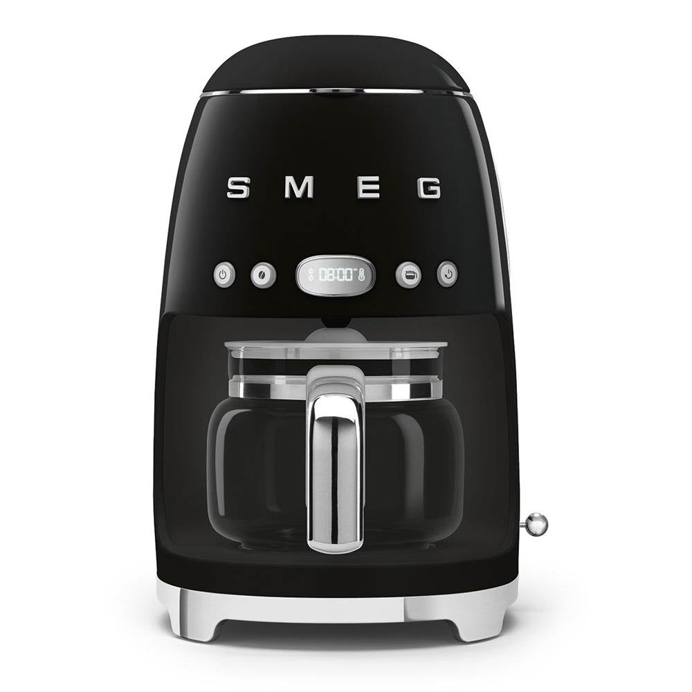 Smeg USA - 50's Retro Style 10 Cup Drip Filter Coffee Machine - Black