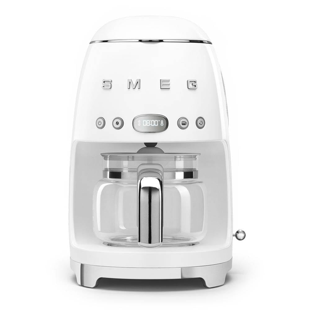 Smeg USA - 50's Retro Style 10 Cup Drip Filter Coffee Machine - White