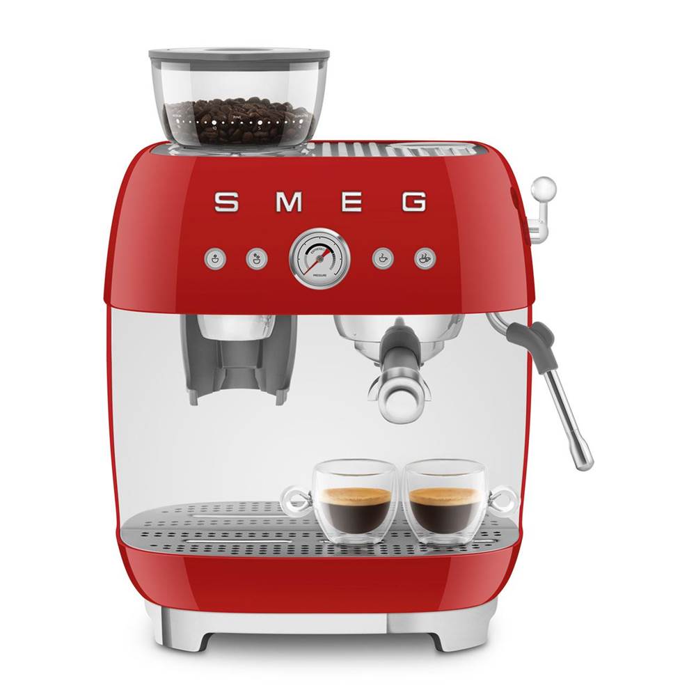 50's Retro Style Aesthetic Semi-Automatic Espresso Coffee Machine