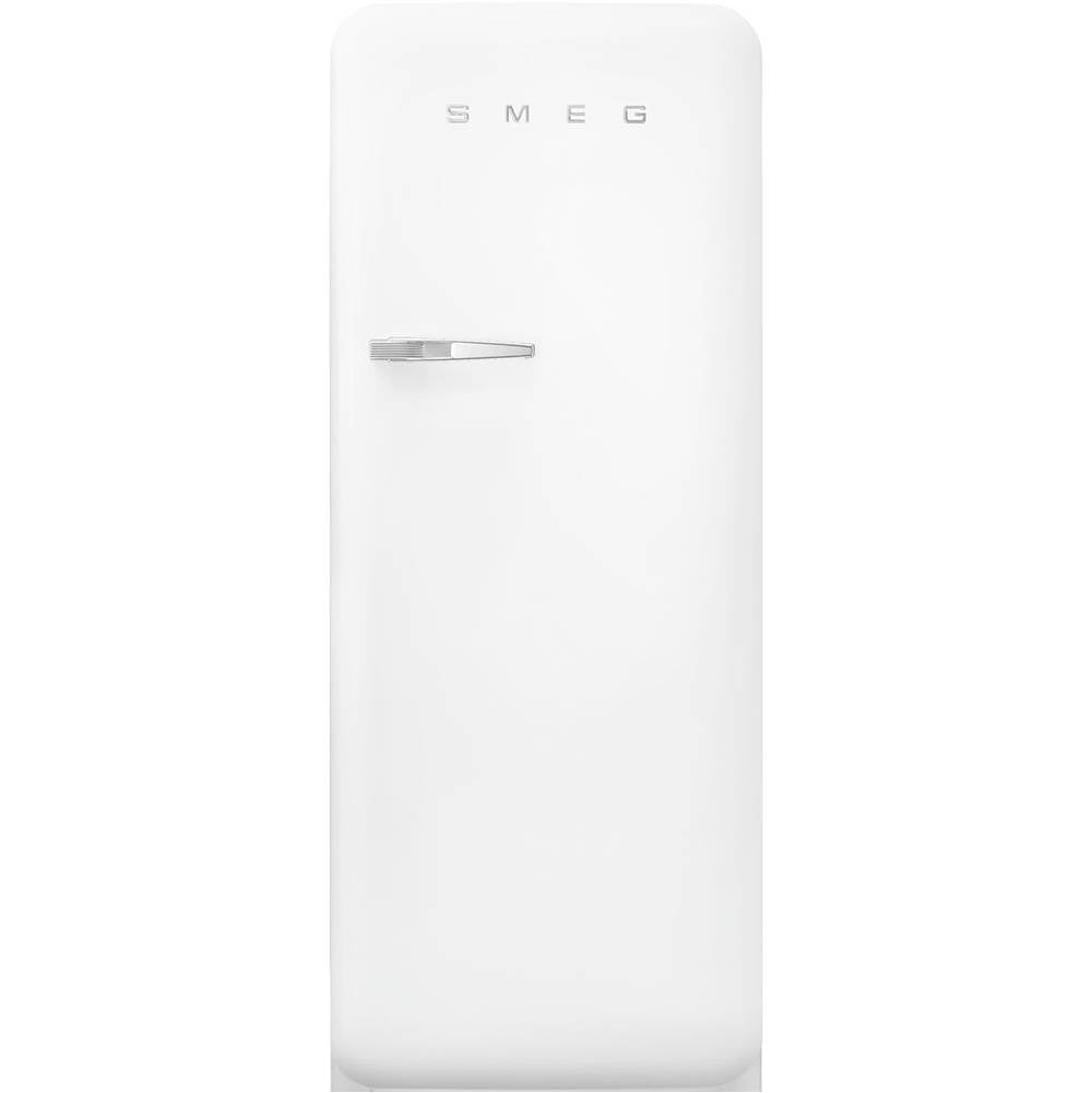 Smeg USA - FAB28 Retro Refrigerator w/ Internal Freezer, RIGHT HINGE - Matte White
